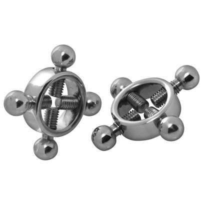 Rings Of Fire Stainless Steel Nipple Press Set-AD542