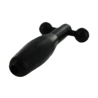 Silicone Cum-Thru Barbell Penis Plug-AB945