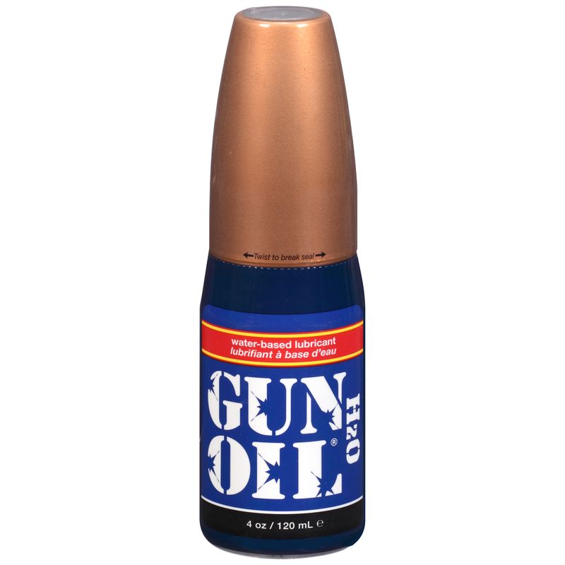 Gun Oil H2O 4oz/120ml Flip Top Bottle-GO-H2O-4