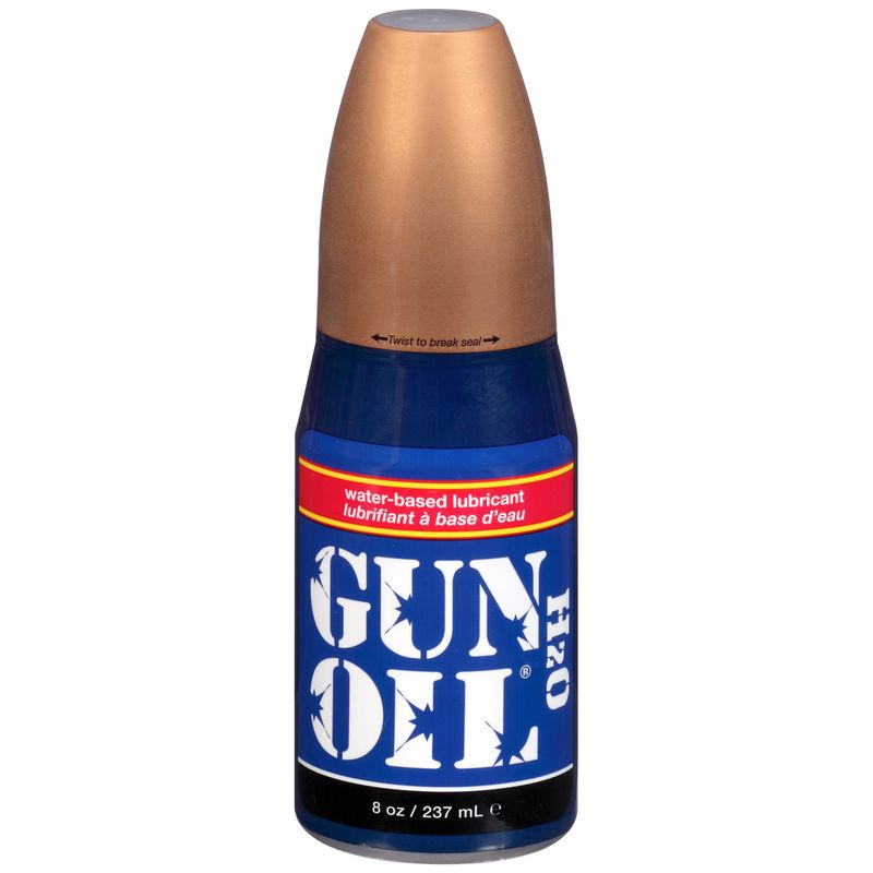 Gun Oil H2O 8oz/240ml Flip Top Bottle-GO-H2O-8