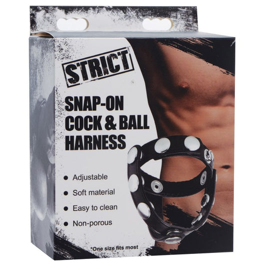 Snap-On Cock And Ball Harness-AE889