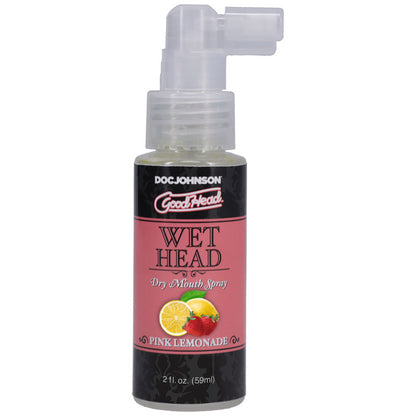 GoodHead Wet Head Dry Mouth Spray - Pink Lemonade Flavoured - 59 ml Bottle-1361-20-BX