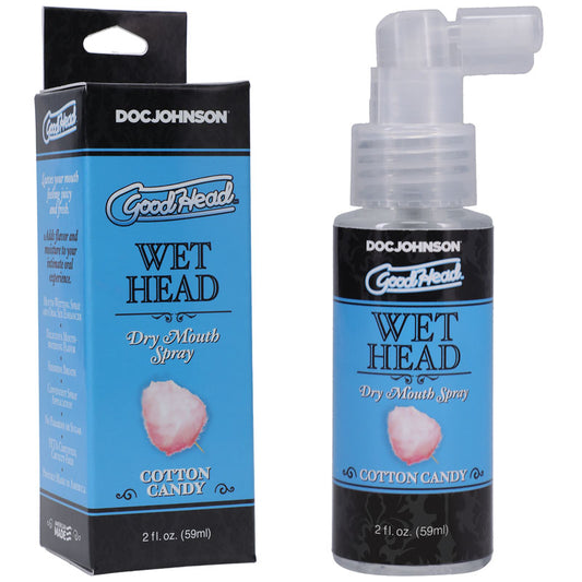 GoodHead Wet Head Dry Mouth Spray - Cotton Candy Flavoured - 59 ml Bottle-1361-21-BX