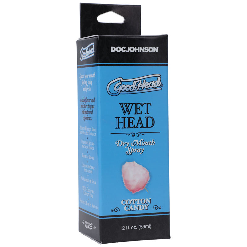 GoodHead Wet Head Dry Mouth Spray - Cotton Candy Flavoured - 59 ml Bottle-1361-21-BX