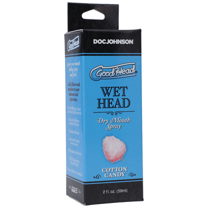 GoodHead Wet Head Dry Mouth Spray - Cotton Candy Flavoured - 59 ml Bottle-1361-21-BX