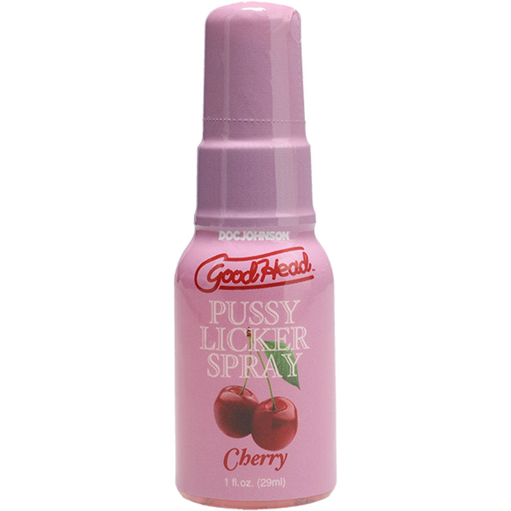 GoodHead Pussy Licker Spray - Cherry - Cherry Flavoured Spray - 29 ml Bottle-1364-27-CD