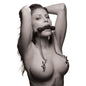 Equine Silicone Bit Gag With Nipple Clamps-AD700