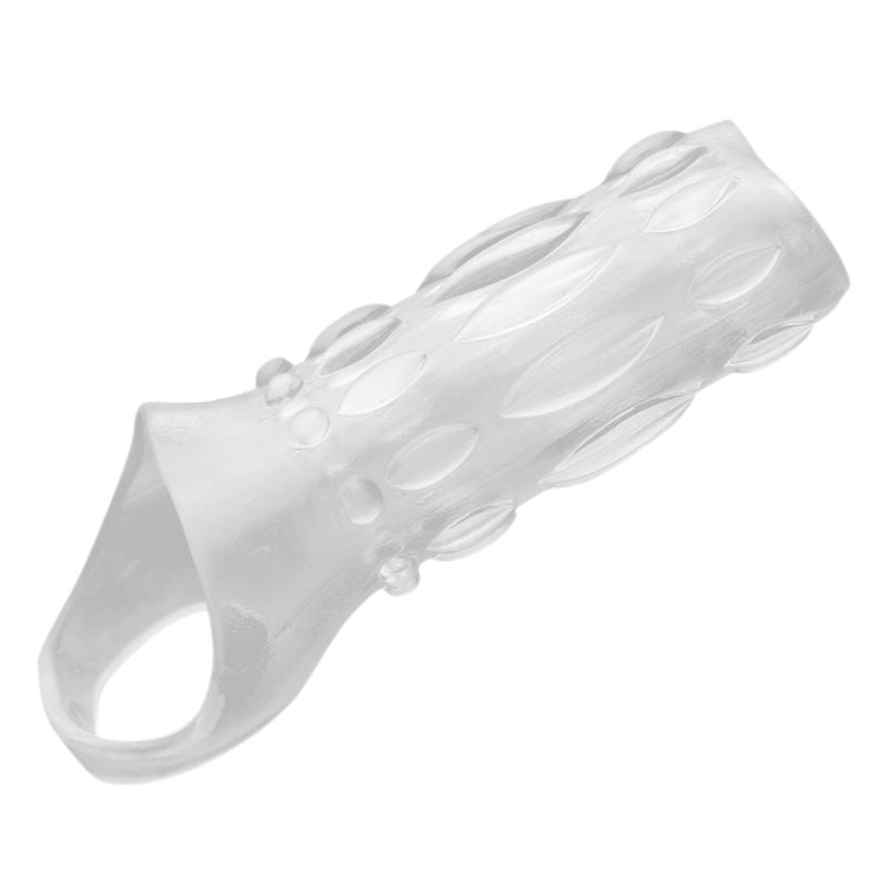 Clear Sensations Enhancer Sex Sleeve-AE288-CLR