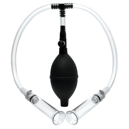Nipple Pumping System with Dual Cylinders-AE531