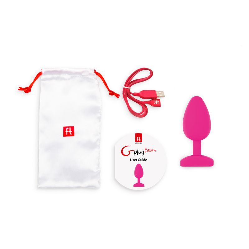 Gplug Large Bioskin Sweet Raspberry-FT10233