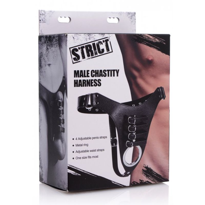 Male Chastity Harness-AF254