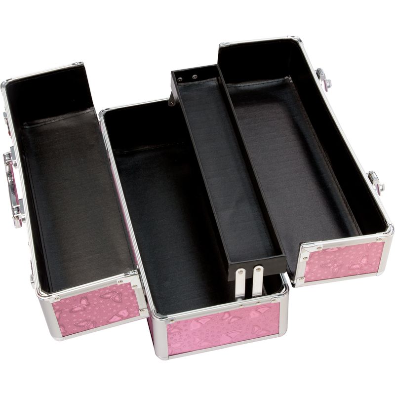 Lockable Large Vibrator Case Pink-098-16