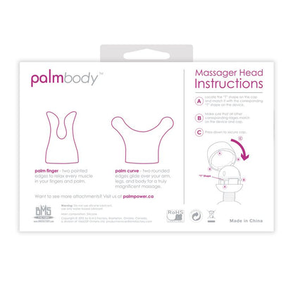 PalmBody Massager Heads (For use with PalmPower)-30529