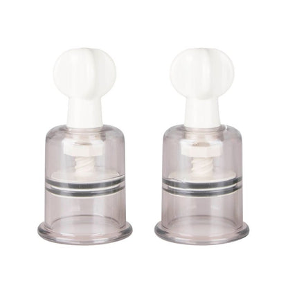 Nipple and Clit Suckers Medium 2 Pc-ET045CLR