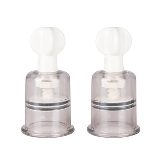 Nipple and Clit Suckers Medium 2 Pc-ET045CLR