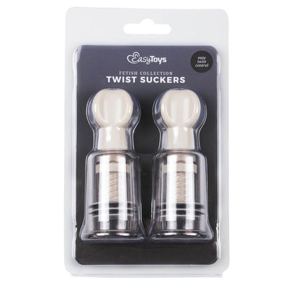 Nipple and Clit Suckers Medium 2 Pc-ET045CLR