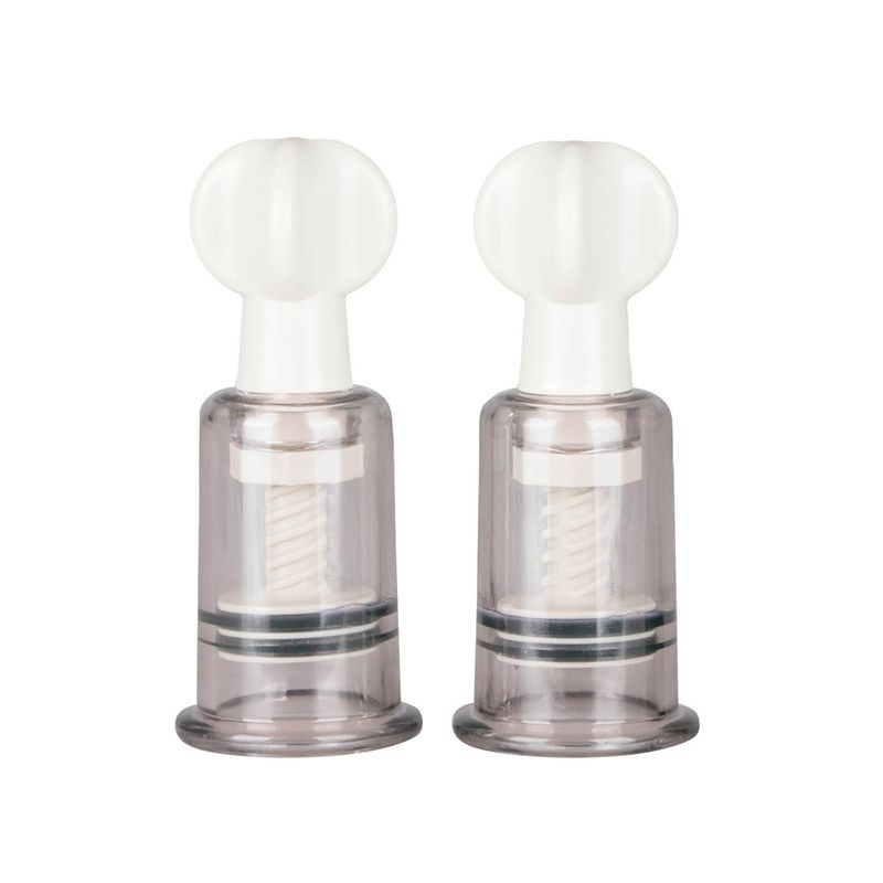 Nipple and Clit Suckers Medium 2 Pc-ET045CLR