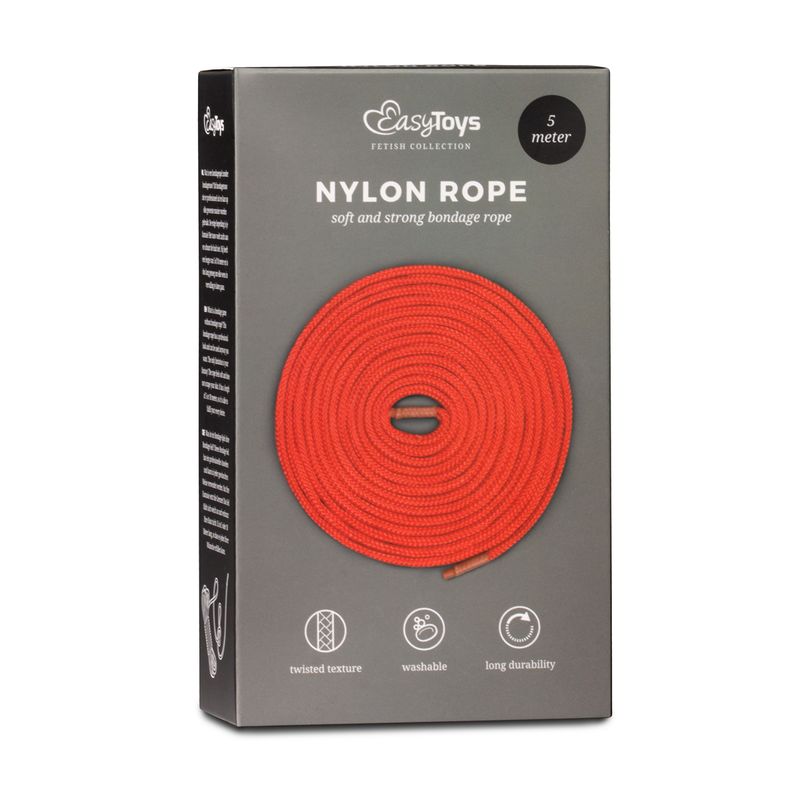 Bondage Rope 5m Red-ET247RED