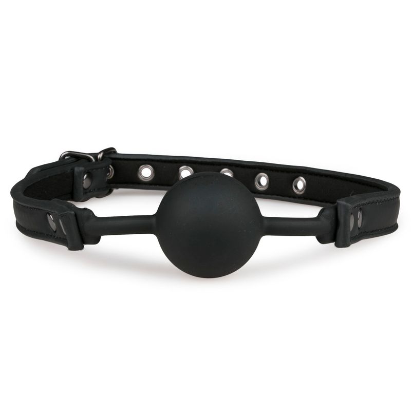 Ball Gag With Silicone Ball-ET274BLK