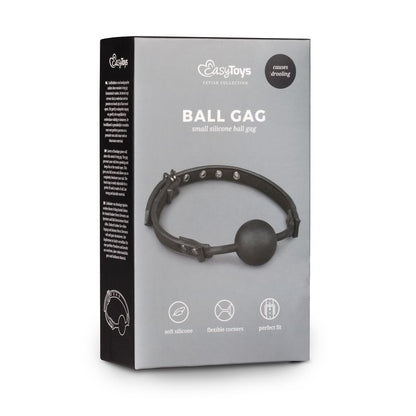Ball Gag With Silicone Ball-ET274BLK
