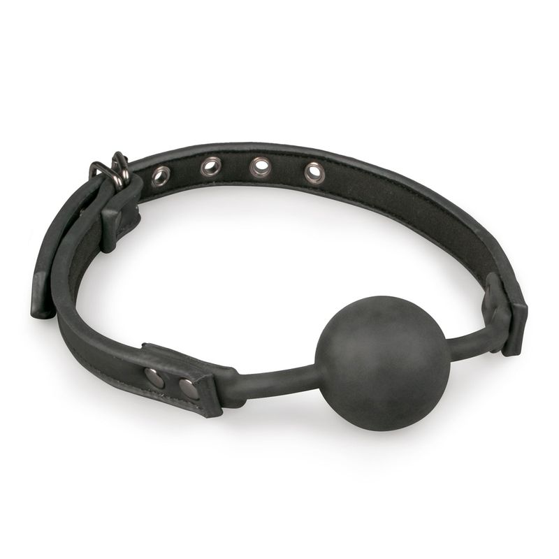 Ball Gag With Silicone Ball-ET274BLK