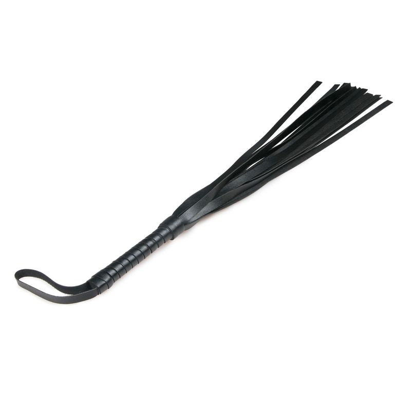Flogger Whip Leather-ET290BLK