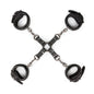 Hogtie With Hand and Ankle Cuffs-ET374BLK