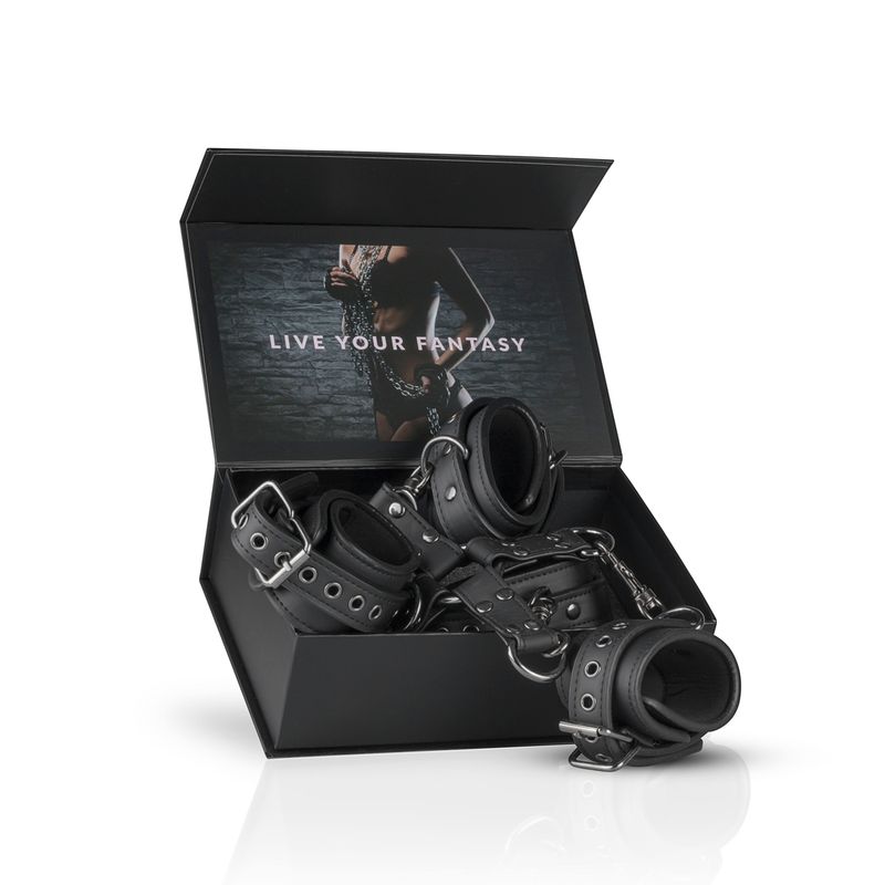 Hogtie With Hand and Ankle Cuffs-ET374BLK