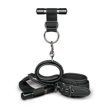 Over the Door Wrist Cuffs-ET379BLK