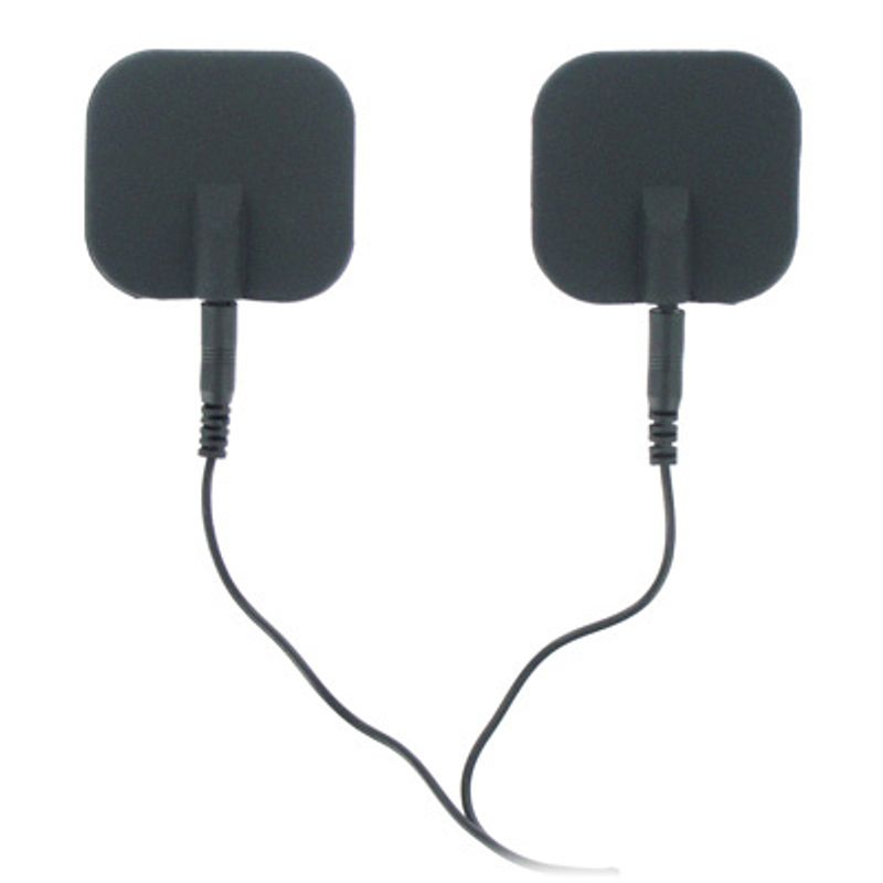Zeus Deluxe Black Electro Pads 2 Pk-AC212