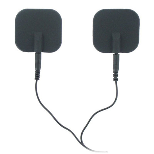 Zeus Deluxe Black Electro Pads 2 Pk-AC212