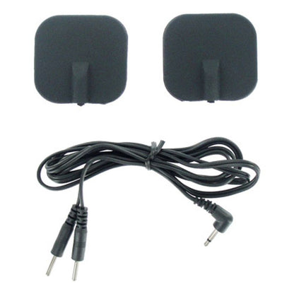 Zeus Deluxe Black Electro Pads 2 Pk-AC212