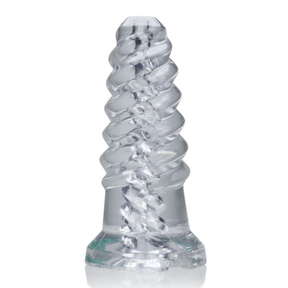 ScrewD Super Squish Corkscrew Jackoff Toy Clear-OX-3014-CLR