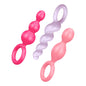 Satisfyer Plugs Booty Call 3 Pc Colour-9016594
