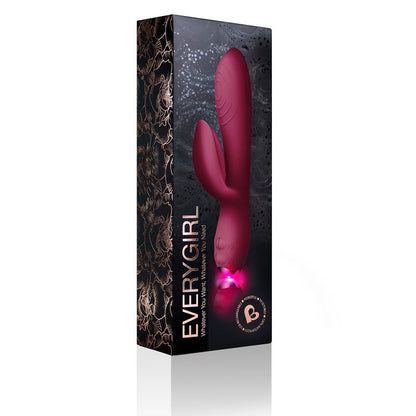 Every Girl Rabbit Vibrator Burgundy-10EGBURG