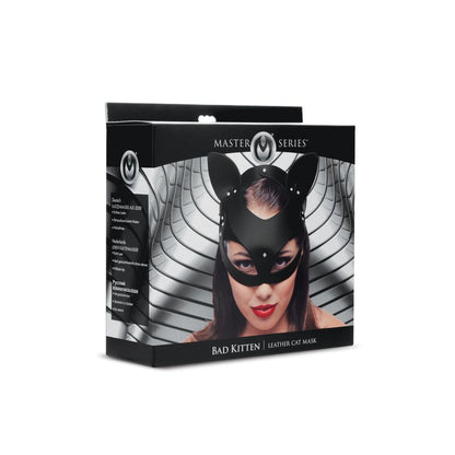 Bad Kitten Leather Cat Mask-AF845