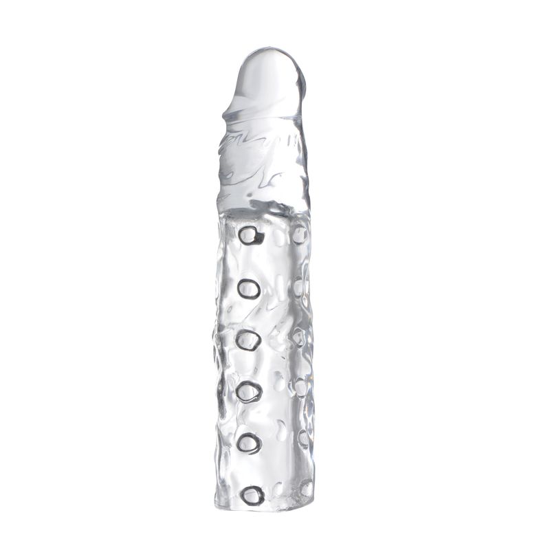 3in Clear Penis Enhancer Sleeve-AF856