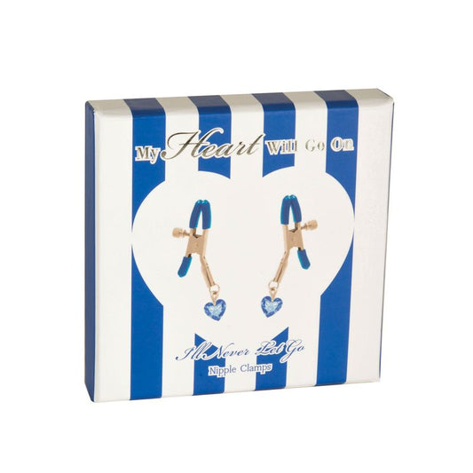 My Heart Will Go On Ill Never Let Go Nipple Clamps-SI-60200