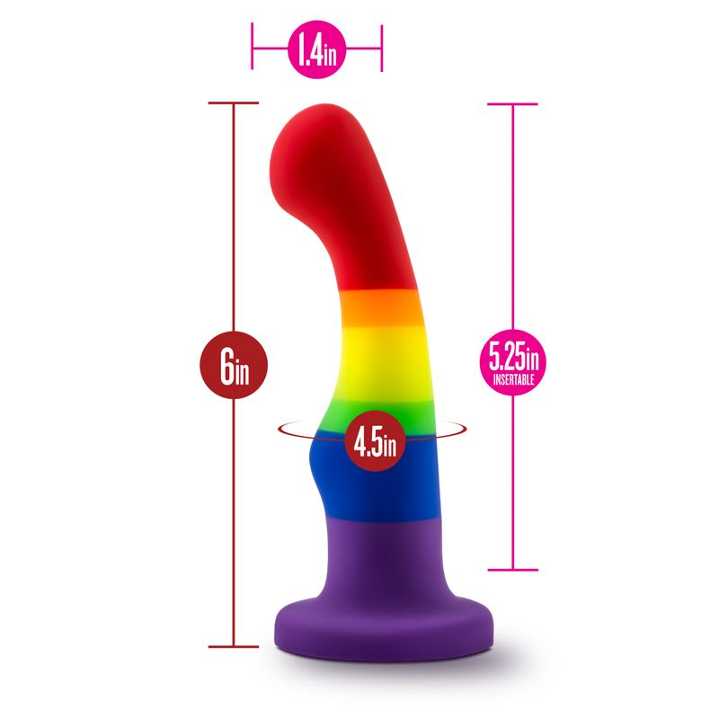 Avant Pride P1 Freedom Silicone Dildo-BL-88371