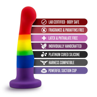 Avant Pride P1 Freedom Silicone Dildo-BL-88371