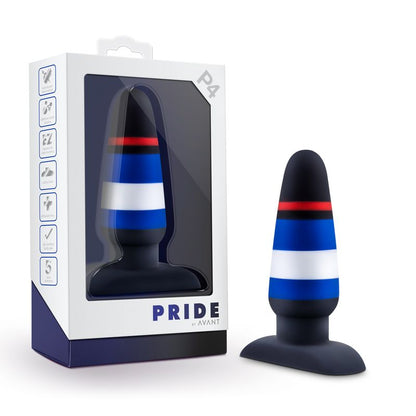 Avant Pride P4 Power Play Silicone Butt Plug-BL-88374