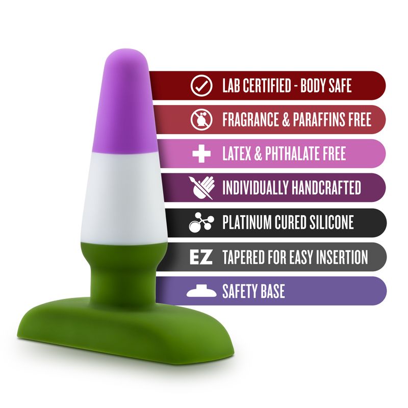 Avant Pride P6 Beyond Silicone Butt Plug-BL-88376