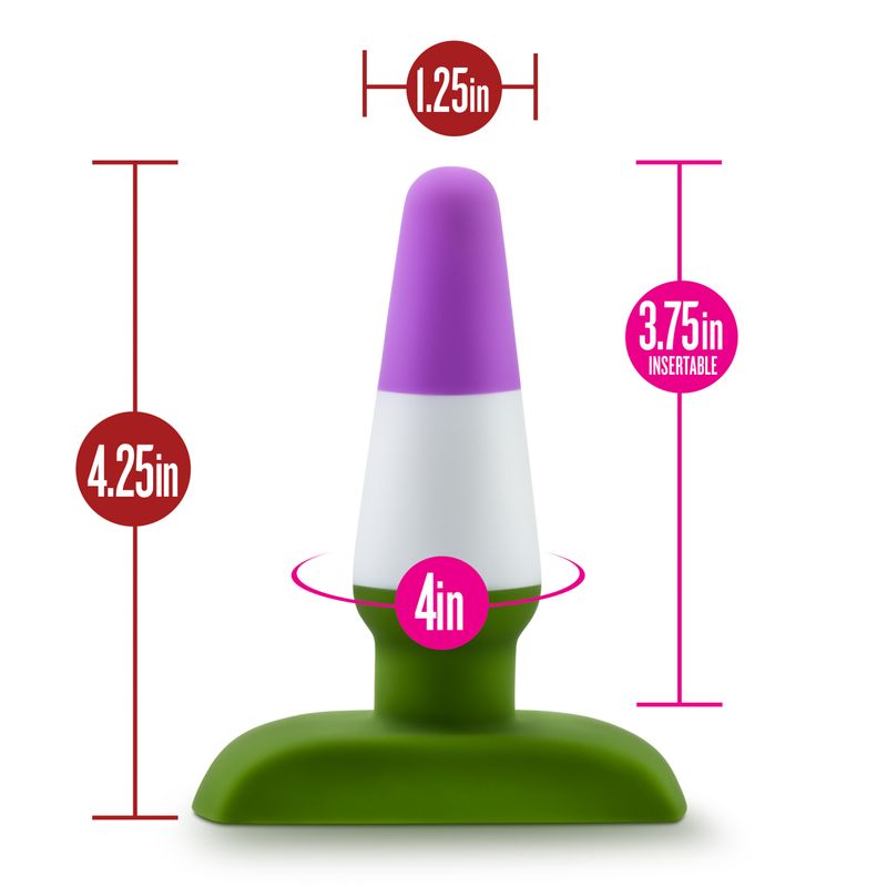 Avant Pride P6 Beyond Silicone Butt Plug-BL-88376