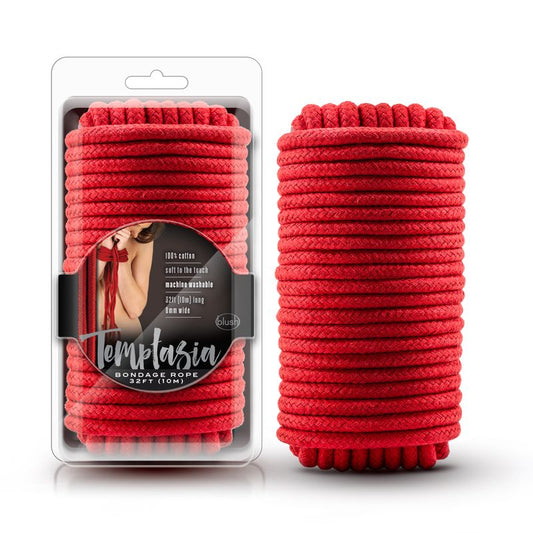 Temptasia Bondage Rope 10m Red-BL-41698