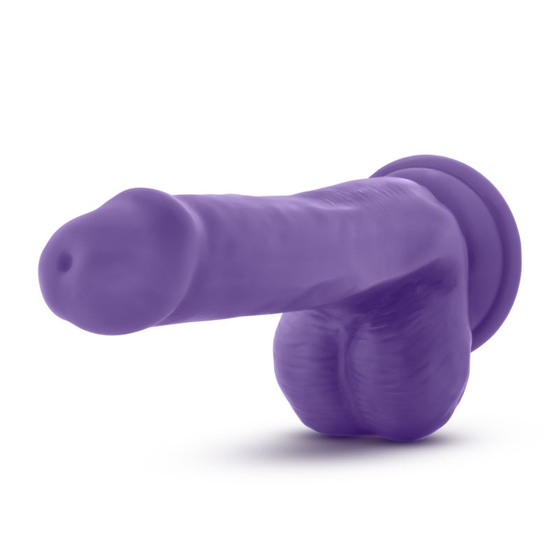 Au Naturel Bold Delight 6in Dildo Purple-BL-59901