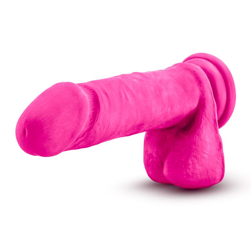 Au Naturel Bold Hero 8in Dildo Pink-BL-36460