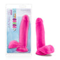 Au Naturel Bold Pleaser 7in Dildo Pink-BL-36410