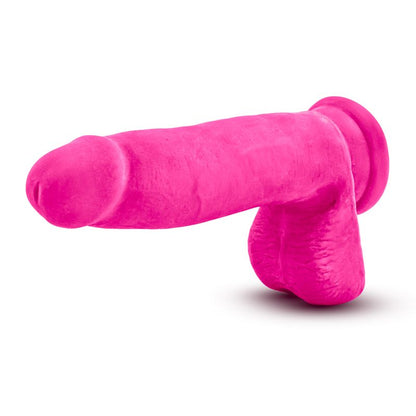 Au Naturel Bold Pleaser 7in Dildo Pink-BL-36410