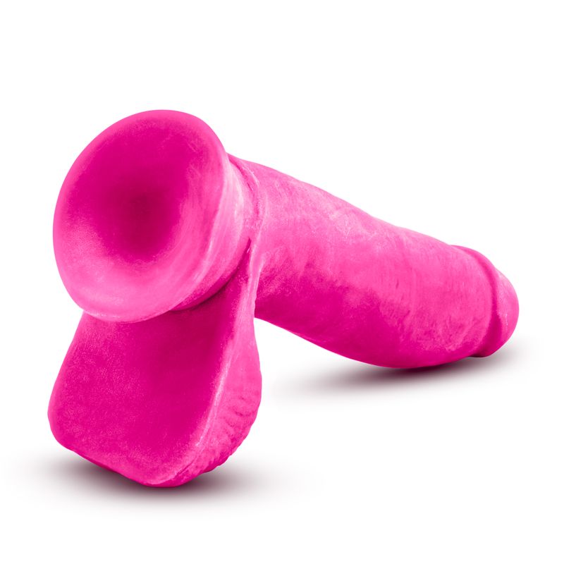 Au Naturel Bold Pleaser 7in Dildo Pink-BL-36410