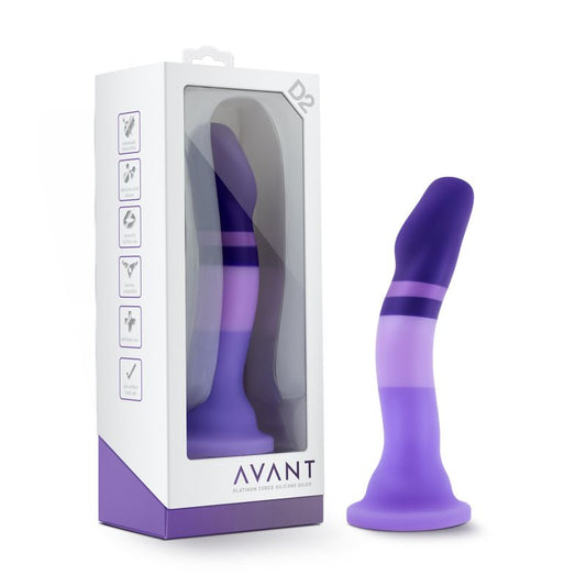 Avant D2 Purple Rain Silicone Dildo-BL-88262